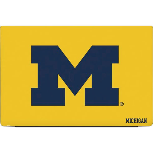 University of Michigan M Logo Yellow Dell Vostro Skin