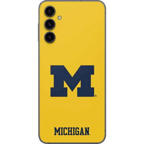 University of Michigan M Logo Yellow Galaxy A14 5G Skin