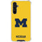 University of Michigan M Logo Yellow Galaxy A54 5G Clear Case