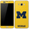 Michigan M Logo Yellow Galaxy J7 Skin