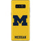 Michigan M Logo Yellow Galaxy Note 8 Skin