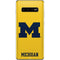 University of Michigan M Logo Yellow Galaxy S10 Plus Skin