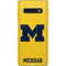 University of Michigan M Logo Yellow Galaxy S10 Skin