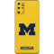University of Michigan M Logo Yellow Galaxy S20 Plus Skin