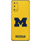 University of Michigan M Logo Yellow Galaxy S20 Skin