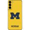 University of Michigan M Logo Yellow Galaxy S22 Plus Skin
