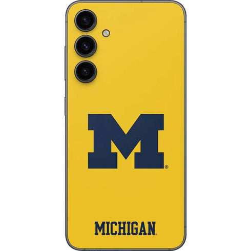 University of Michigan M Logo Yellow Galaxy S23 FE Skin