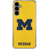 University of Michigan M Logo Yellow Galaxy S24 Plus Clear Case