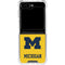 University of Michigan M Logo Yellow Galaxy Z Flip5 5G Clear Case