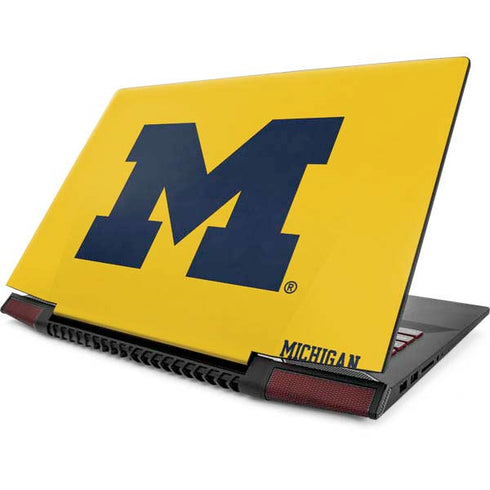 Michigan M Logo Yellow Ideapad Y700-15ISK Skin