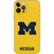 University of Michigan M Logo Yellow iPhone 12 Pro Max Skin
