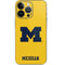 University of Michigan M Logo Yellow iPhone 13 Pro Skin