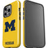 University of Michigan M Logo Yellow iPhone 15 Pro Impact Case