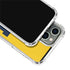 University of Michigan M Logo Yellow iPhone 15 Pro Max Clear Case