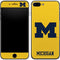 Michigan M Logo Yellow iPhone 8 Plus Skin