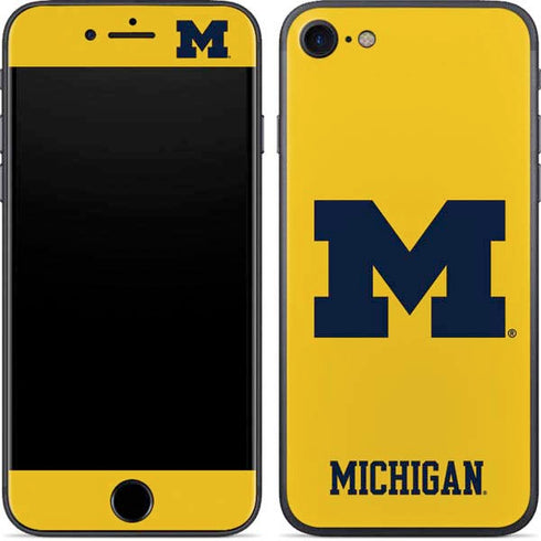 University of Michigan M Logo Yellow iPhone SE (2nd & 3rd Gen) Skin