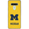 University of Michigan M Logo Yellow LG Stylo 6 Clear Case
