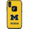 Michigan M Logo Yellow LifeProof Fre iPhone XR Skin