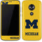 Michigan M Logo Yellow Moto E5 Play Skin