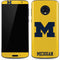 Michigan M Logo Yellow Moto G6 Skin