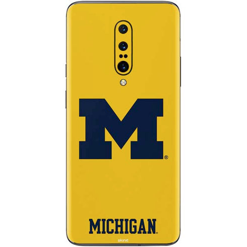 University of Michigan M Logo Yellow OnePlus 7 Pro Skin