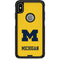 Michigan M Logo Yellow OtterBox Commuter iPhone XS Max Skin