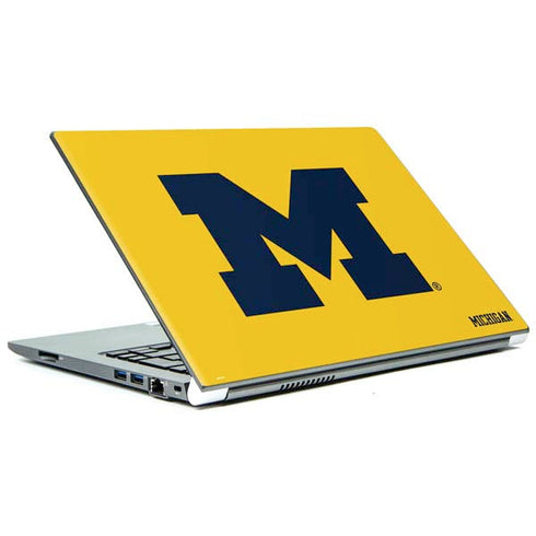Michigan M Logo Yellow Portege Z30t/Z30t-A Skin