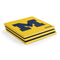Michigan M Logo Yellow PS4 Pro Console Skin