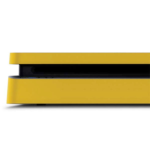 Michigan M Logo Yellow PS4 Slim Skin