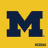 Michigan M Logo Yellow PS4 Slim Skin