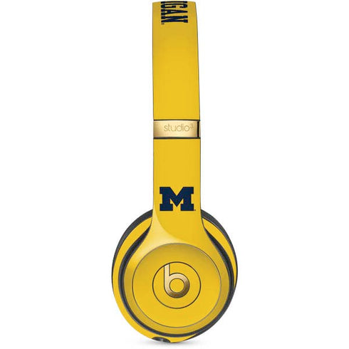 Michigan M Logo Yellow Studio Wireless 3 Skin
