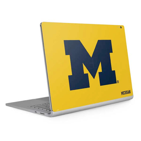 Michigan M Logo Yellow Surface Book 2 13.5in Skin