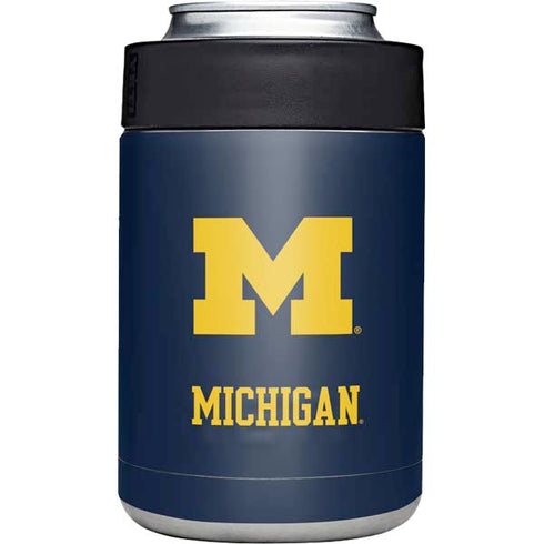University of Michigan M Logo Yeti Colster Can Insulator Skin