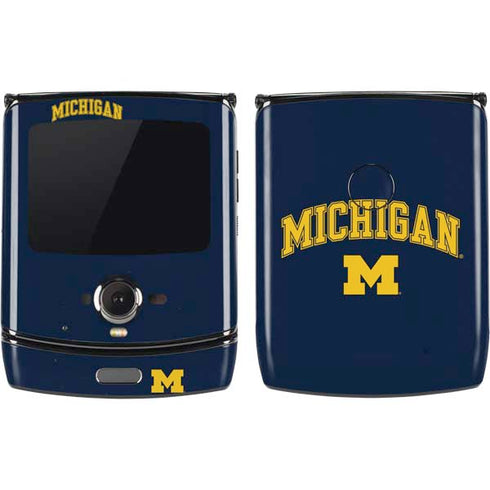 University of Michigan M Logo Motorola RAZR Skin