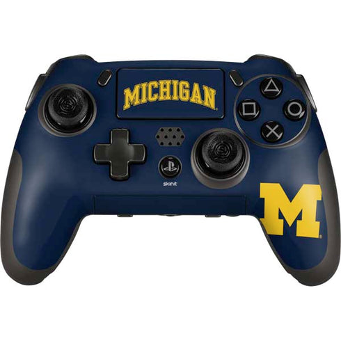 University of Michigan M Logo PlayStation Scuf Vantage 2 Controller Skin