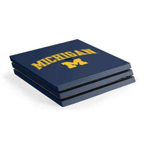 Michigan M PS4 Pro Console Skin