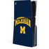 University of Michigan M PS5 Slim Disk Console Skin
