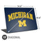 University of Michigan M Logo Universal Laptop 18in (14.6 x 10.6in) Skin