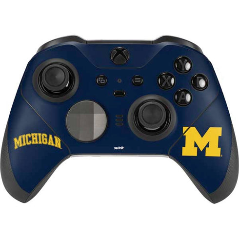 University of Michigan M Logo Xbox Elite Wireless Controller Series 2 Skin