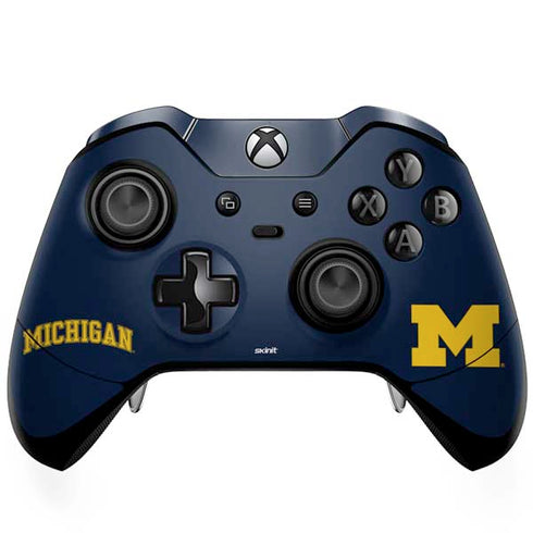 Michigan M Xbox One Elite Controller Skin