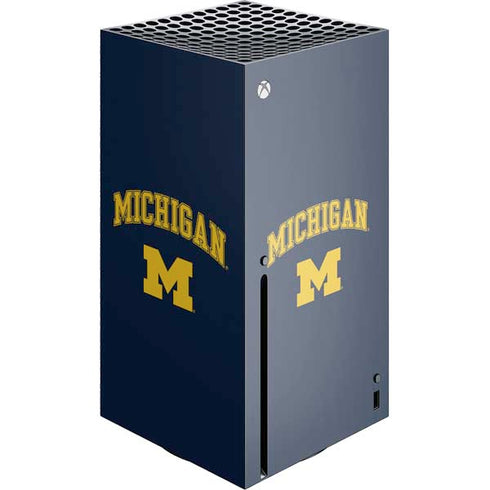 University of Michigan M Logo Xbox Series X Console Skin