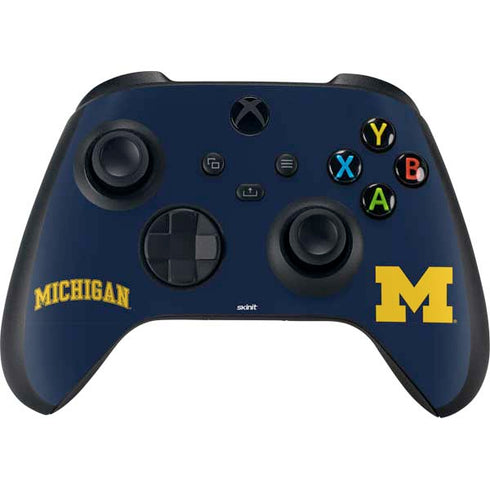 University of Michigan M Logo Xbox Series X Controller Skin