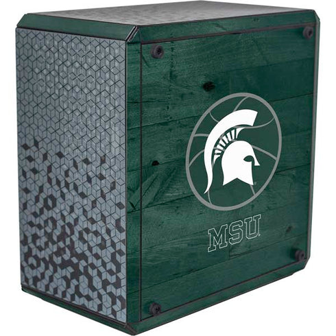 Michigan State University Basketball Courtside Cooler Master MasterBox Q300L Mini Tower Skin