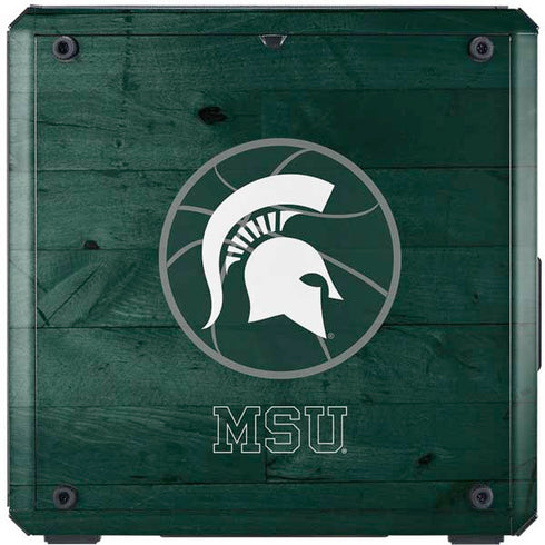 Michigan State University Basketball Courtside Cooler Master MasterBox Q300L Mini Tower Skin