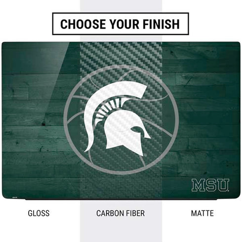 Michigan State University Basketball Courtside Dell Vostro Skin