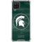 Michigan State University Basketball Courtside Galaxy A12 Clear Case