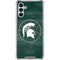 Michigan State University Basketball Courtside Galaxy A13 5G Clear Case