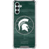 Michigan State University Basketball Courtside Galaxy A13 5G Clear Case