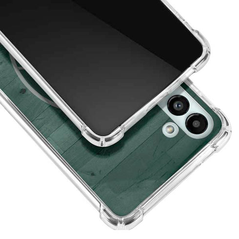 Michigan State University Basketball Courtside Galaxy A13 5G Clear Case