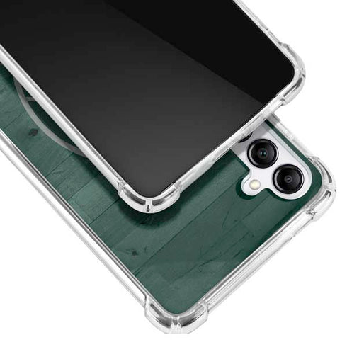 Michigan State University Basketball Courtside Galaxy A14 5G Clear Case